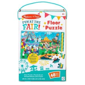 Melissa and Doug Fun at the Fair Floor Puzzle - Brand New
